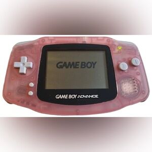 GameBoy Advance, clear fuscia color in good condition